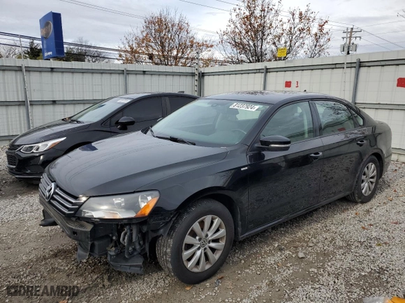2014 Volkswagen Passat Wolfsburg Ed with VIN 1VWAT7A37EC062768, listed as a Copart auction lot 81237924 with 109,805 mi miles and Salvage Title. Bid and sale history available at carsss.com. Image 1.