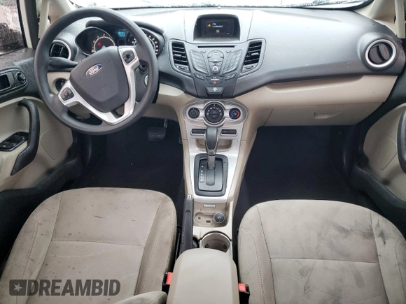 2018 Ford Fiesta SE with VIN 3FADP4BJ7JM123891, listed as a Copart auction lot 47896105 with 106,250 mi miles and Salvage Title. Bid and sale history available at carsss.com. Image 8.