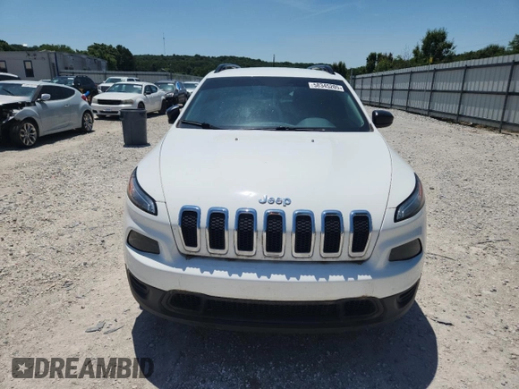 2017 Jeep Cherokee Sport z VIN 1C4PJLAB5HW503271, wystawiony jako Copart lot #58345205 z przebiegiem 125 311 mil mil oraz Szkoda całkowita • Salvage title. Historia ofert i sprzedaży dostępna na DreamBid. Obrazek 5.