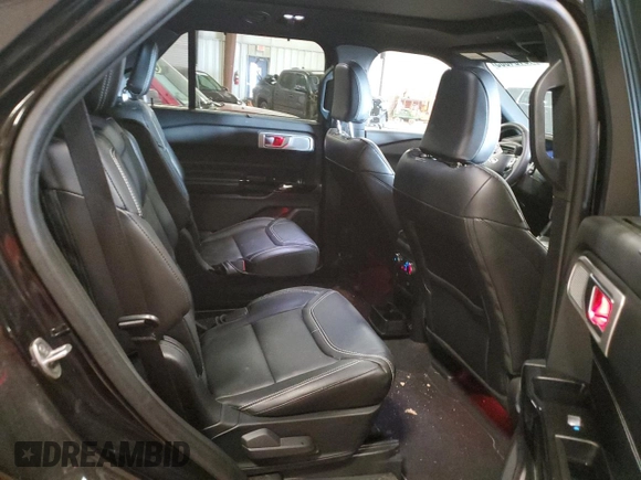 2023 Ford Explorer ST with VIN 1FM5K8GC9PGA90020, listed as a Copart auction lot 48184805 with 15,166 mi miles and Salvage Title. Bid and sale history available at carsss.com. Image 11.