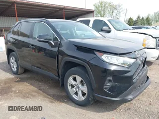 2020 Toyota RAV4 XLE with VIN 2T3P1RFV3LC121898, listed as a IAAI auction lot 42124803 with 23,374 mi miles. Bid and sale history available at carsss.com. Image 1.