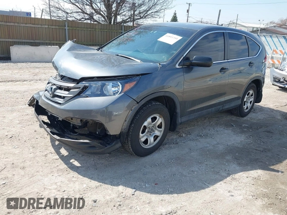 2013 Honda CR-V LX with VIN 5J6RM3H31DL001507, listed as a IAAI auction lot 41893759 with 74,315 mi miles. Bid and sale history available at carsss.com. Image 17.