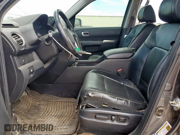 2013 Honda Pilot EX-L with VIN 5FNYF3H57DB027741, listed as a Copart auction lot 57719085 with 217,083 mi miles and Salvage title. Bid and sale history available at DreamBid. Image 7.