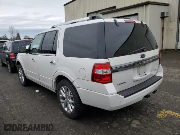 2015 Ford Expedition Limited with VIN 1FMJU2AT4FEF42061, listed as a Copart auction lot 45401745 with 216,724 mi miles and Salvage title. Bid and sale history available at DreamBid. Image 2.