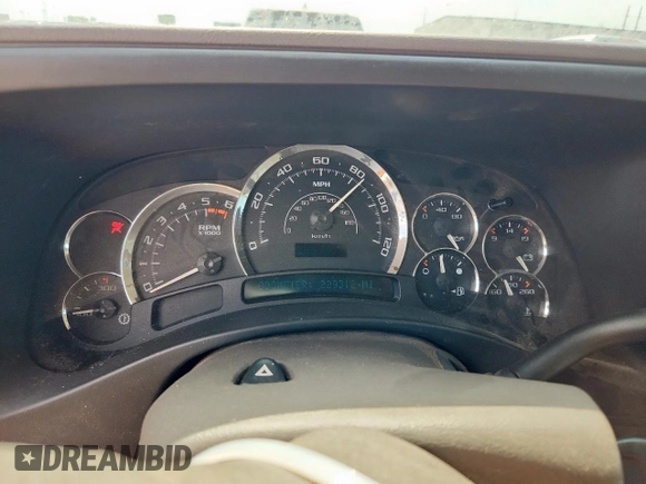 2005 Cadillac Escalade with VIN 1GYEC63N55R202532, listed as a Copart auction lot 61166525 with 229,312 mi miles and Clean title. Bid and sale history available at DreamBid. Image 9.