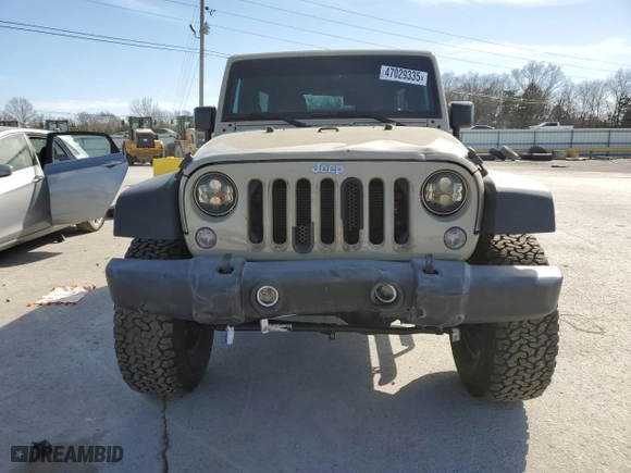 2018 Jeep Wrangler JK Unlimited Sport with VIN 1C4BJWDG5JL878507, listed as a Copart auction lot 47029335 with 62,694 mi miles and Salvage Title. Bid and sale history available at carsss.com. Image 5.