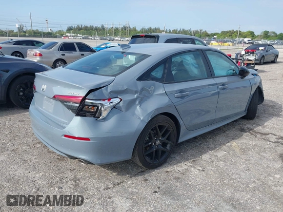 2024 Honda Civic Sport с VIN 2HGFE2F56RH536231, выставлен на аукционе IAAI как лот 42017525 с пробегом 5 440 миль миль и . История ставок и продаж доступна на DreamBid. Изображение 4.