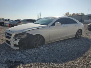 2013 Mercedes-Benz CLS-Class CLS 550 with VIN WDDLJ7DB7DA062919, listed as a Copart auction lot 76883554 with 133,012 mi miles and Salvage Title. Bid and sale history available at carsss.com. Image 1.