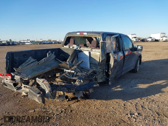 2016 Ford F-150 XL with VIN 1FTEW1CP1GKE29813, listed as a IAAI auction lot 41322483 with Not Provided miles and . Bid and sale history available at carsss.com. Image 4.