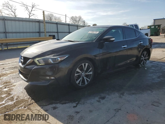 2016 Nissan Maxima S with VIN 1N4AA6APXGC413008, listed as a Copart auction lot 51506135 with 88,767 mi miles and Clean title. Bid and sale history available at DreamBid. Image 1.