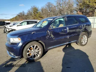 2017 Dodge Durango Citadel with VIN 1C4SDJET6HC814038, listed as a Copart auction lot 87161664 with 80,874 mi miles and Salvage Title. Bid and sale history available at carsss.com. Image 1.