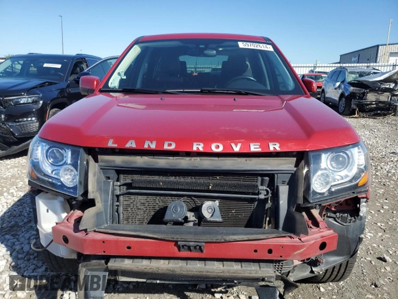 2015 Land Rover LR2 HSE Lux with VIN SALFT2BG3FH428297, listed as a Copart auction lot 59702614 with 99,540 mi miles and Salvage title. Bid and sale history available at DreamBid. Image 5.