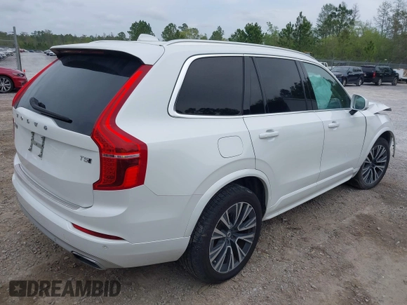 2020 Volvo XC90 Momentum with VIN YV4102PK4L1549137, listed as a IAAI auction lot 41899599 with 91,773 mi miles. Bid and sale history available at carsss.com. Image 4.