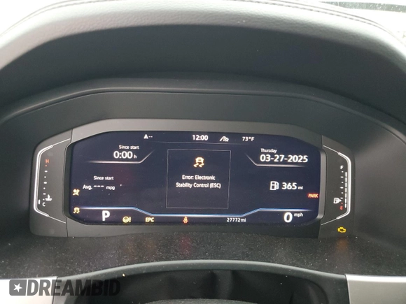 2023 Volkswagen Atlas SE с VIN 1V2KP2CA8PC508003, выставлен на аукционе Copart как лот 51321415 с пробегом 27 772 миль миль и Списание • Salvage title. История ставок и продаж доступна на DreamBid. Изображение 9.