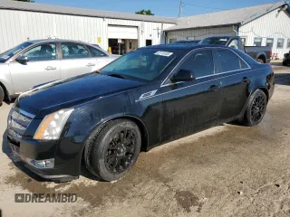 2008 Cadillac CTS AWD with VIN 1G6DG577380168615, listed as a Copart auction lot 63118105 with 94,924 mi miles and Salvage title. Bid and sale history available at DreamBid. Image 1.