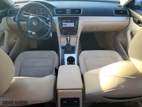 2013 Volkswagen Passat SE w/Sunroof with VIN 1VWBH7A35DC085891, listed as a Copart auction lot 86818924 with 155,101 mi miles and Salvage Title. Bid and sale history available at carsss.com. Image 8.