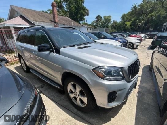 2017 Mercedes-Benz GLS 450 with VIN 4JGDF6EE4HA953223, listed as a Copart auction lot 62134035 with 67,209 mi miles and Clean title. Bid and sale history available at DreamBid. Image 1.