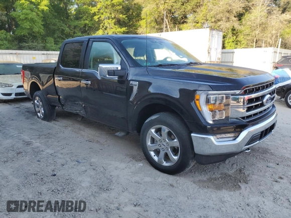 2022 Ford F-150 XL with VIN 1FTFW1E83NFC11131, listed as a Copart auction lot 52332295 with 0 mi miles and Salvage Title. Bid and sale history available at carsss.com. Image 4.