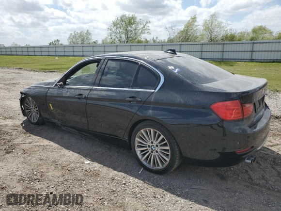 2013 BMW 3 Series 328i xDrive with VIN WBA3B3C51DF537704, listed as a Copart auction lot 49655625 with 98,384 mi miles and Salvage Title. Bid and sale history available at DreamBid. Image 2.
