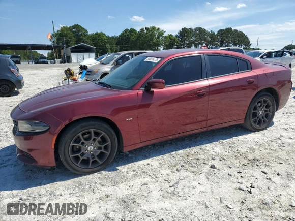 2018 Dodge Charger GT with VIN 2C3CDXJG0JH189725, listed as a Copart auction lot 56008175 with 165,257 mi miles and Clean Title. Bid and sale history available at DreamBid. Image 1.