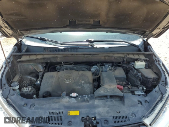 2017 Toyota Highlander XLE with VIN 5TDJZRFH0HS467343, listed as a Copart auction lot 62111325 with 119,629 mi miles and Salvage title. Bid and sale history available at DreamBid. Image 12.