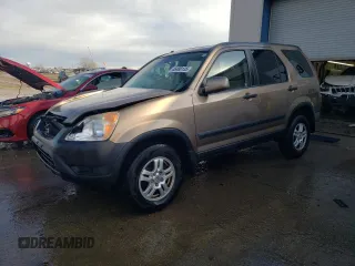 2002 Honda CR-V EX with VIN JHLRD788X2C030514, listed as a Copart auction lot 46480135 with 117,785 mi miles and Salvage Title. Bid and sale history available at carsss.com. Image 1.