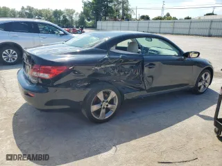 2010 Lexus IS 250C with VIN JTHFF2C28A2507556, listed as a Copart auction lot 69057534 with 137,051 mi miles and Salvage Title. Bid and sale history available at carsss.com. Image 3.
