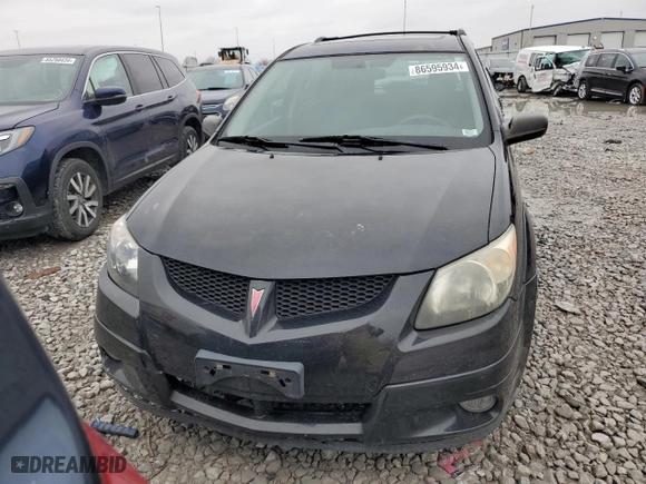 2003 Pontiac Vibe with VIN 5Y2SM62883Z429163, listed as a Copart auction lot 86595934 with 128,641 mi miles and Salvage Title. Bid and sale history available at carsss.com. Image 5.
