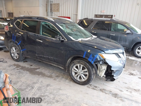 2016 Nissan Rogue SL with VIN 5N1AT2MVXGC811385, listed as a IAAI auction lot 41614291 with 153,998 mi miles and . Bid and sale history available at DreamBid. Image 1.