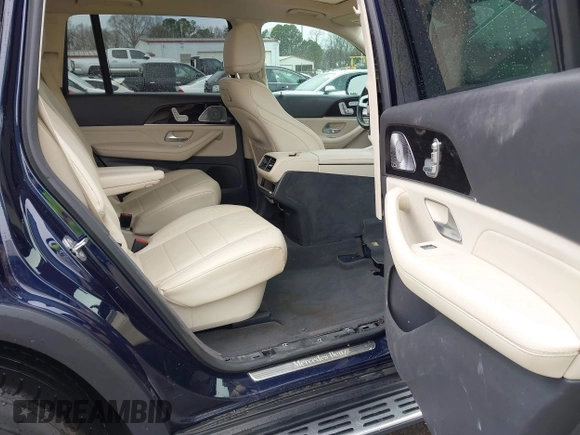 2020 Mercedes-Benz GLS with VIN 4JGFF5KE6LA222616, listed as a IAAI auction lot 41754120 with 49,136 mi miles. Bid and sale history available at carsss.com. Image 8.