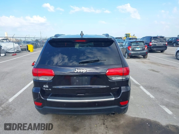 2018 Jeep Grand Cherokee Limited with VIN 1C4RJFBG4JC433449, listed as a IAAI auction lot 42219850 with 111,961 mi miles and . Bid and sale history available at DreamBid. Image 17.