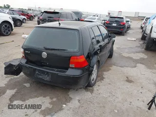 2001 Volkswagen Golf z VIN 9BWGS61JX14039374, wystawiony jako IAAI lot #42386963 z przebiegiem 219 265 mil mil oraz . Historia ofert i sprzedaży dostępna na DreamBid. Obrazek 4.