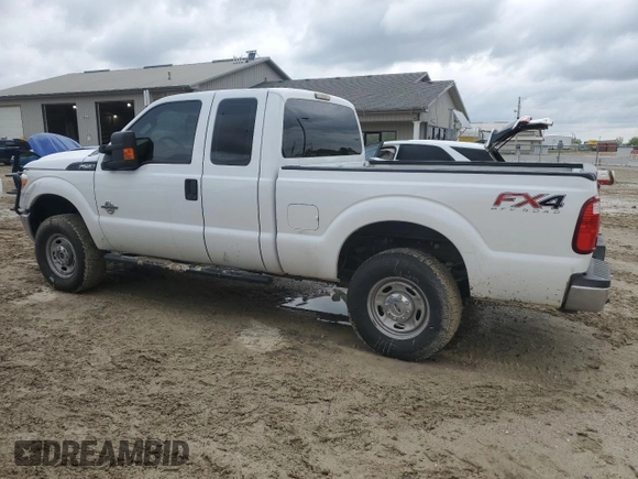 2015 Ford F-250 XLT with VIN 1FT7X2BTXFED40491, listed as a Copart auction lot 54369855 with 233,459 mi miles and Salvage title. Bid and sale history available at DreamBid. Image 2.