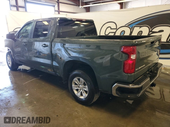 2025 Chevrolet Silverado 1500 LT with VIN 1GCPACED1SZ172058, listed as a Copart auction lot 45905145 with 8,609 mi miles and Clean Title. Bid and sale history available at DreamBid. Image 2.