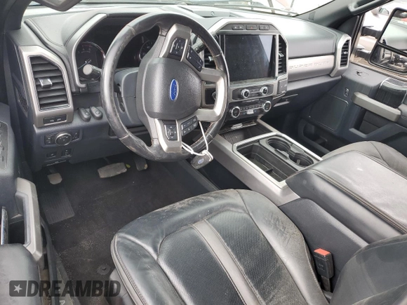 2022 Ford F-350 XL with VIN 1FT8W3DT7NED60044, listed as a Copart auction lot 42649375 with Not Provided miles and Salvage Title. Bid and sale history available at DreamBid. Image 8.