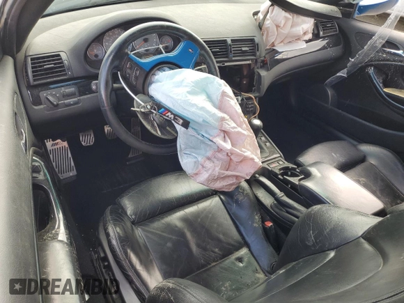 2002 BMW 3 Series M3 with VIN WBSBL93412JR13942, listed as a Copart auction lot 50762845 with Not Provided miles and Salvage Title. Bid and sale history available at DreamBid. Image 8.