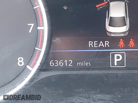 2022 Nissan Sentra SV with VIN 3N1AB8CV5NY210243, listed as a IAAI auction lot 41808972 with 63,612 mi miles and . Bid and sale history available at DreamBid. Image 16.