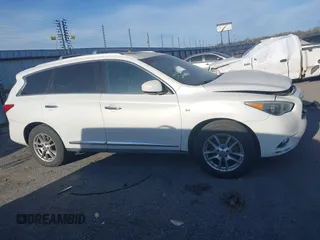 2014 Infiniti QX60 with VIN 5N1AL0MN4EC529096, listed as a IAAI auction lot 41844134 with 152,398 mi miles and . Bid and sale history available at DreamBid. Image 13.