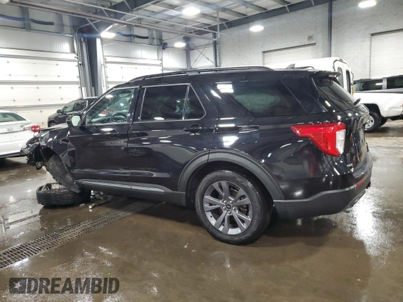 2022 Ford Explorer XLT с VIN 1FMSK8DH5NGA66247, выставлен на аукционе Copart как лот 57827435 с пробегом 82 617 миль миль и Списание • Salvage title. История ставок и продаж доступна на DreamBid. Изображение 2.