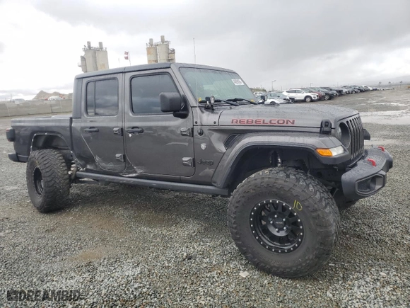 2021 Jeep Gladiator Sport S with VIN 1C6JJTAG0ML508141, listed as a Copart auction lot 48890065 with 44,583 mi miles and Salvage Title. Bid and sale history available at carsss.com. Image 4.