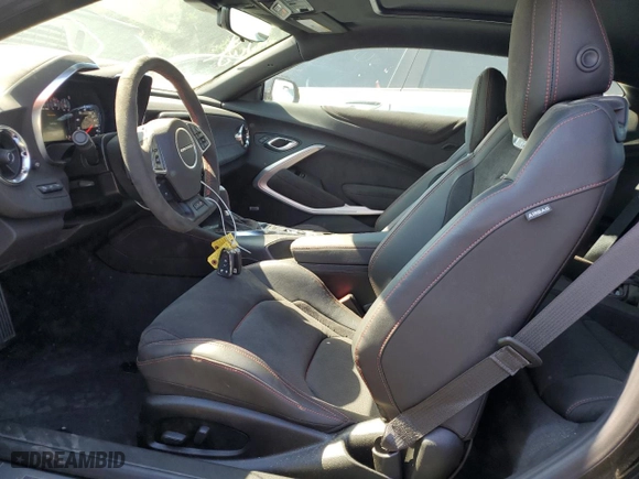 2022 Chevrolet Camaro ZL1 with VIN 1G1FK1R61N0108466, listed as a Copart auction lot 58904544 with 227 mi miles and Salvage Title. Bid and sale history available at carsss.com. Image 7.