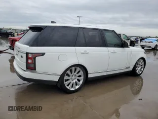 2017 Land Rover Range Rover z VIN SALGS2FEXHA320643, wystawiony jako Copart lot #51088165 z przebiegiem 73 908 mil mil oraz Czysty tytuł • Clean title. Historia ofert i sprzedaży dostępna na DreamBid. Obrazek 3.