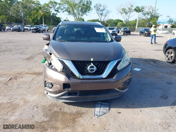 2015 Nissan Murano S with VIN 5N1AZ2MG2FN290455, listed as a IAAI auction lot 41945972 with 97,826 mi miles. Bid and sale history available at carsss.com. Image 12.