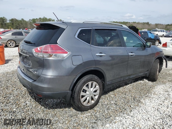 2016 Nissan Rogue SL with VIN 5N1AT2MV4GC827002, listed as a Copart auction lot 48789355 with 102,850 mi miles and Salvage Title. Bid and sale history available at DreamBid. Image 3.