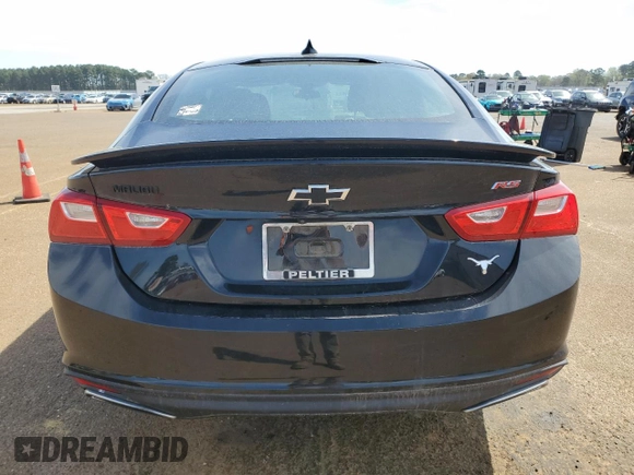 2020 Chevrolet Malibu RS with VIN 1G1ZG5ST9LF123720, listed as a Copart auction lot 49357305 with 38,296 mi miles and Salvage Title. Bid and sale history available at DreamBid. Image 6.