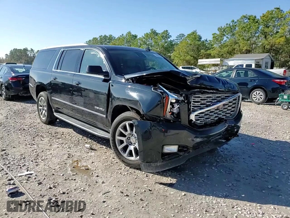 2020 GMC Yukon XL Denali with VIN 1GKS1HKJ0LR175976, listed as a Copart auction lot 85873314 with 51,049 mi miles and Salvage Title. Bid and sale history available at carsss.com. Image 14.