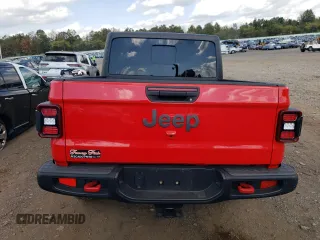 2022 Jeep Gladiator Rubicon with VIN 1C6JJTBGXNL111178, listed as a Copart auction lot 74686344 with 30,587 mi miles and Salvage title. Bid and sale history available at DreamBid. Image 6.