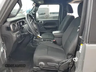 2020 Jeep Wrangler Sport S with VIN 1C4GJXAN8LW130902, listed as a Copart auction lot 53891425 with 64,858 mi miles and Salvage title. Bid and sale history available at DreamBid. Image 7.