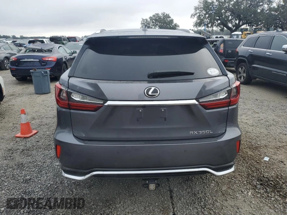 2018 Lexus RX with VIN JTJGZKCA3J2002641, listed as a Copart auction lot 42954815 with 86,496 mi miles and Salvage Title. Bid and sale history available at carsss.com. Image 6.