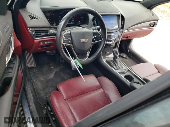 2015 Cadillac ATS Premium with VIN 1G6AF5SX7F0120142, listed as a Copart auction lot 74579914 with 101,395 mi miles and Salvage Title. Bid and sale history available at carsss.com. Image 8.
